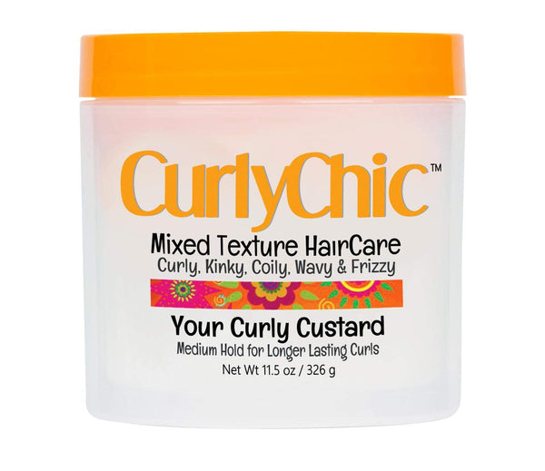 Curly Chic - Your Curls Conditioned Custard Medium Hold For Longer Lasting Curls