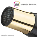 GOLD N HOT - Professional 1875-Watt Full Size Euro Dryer With Gold Barrel