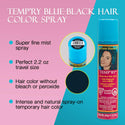 Jerome Russell - Temporary Hair Color BLUE BLACK