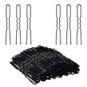 MAGIC COLLECTION - 110 Hair Pins Ball Tip Assorted Size Black
