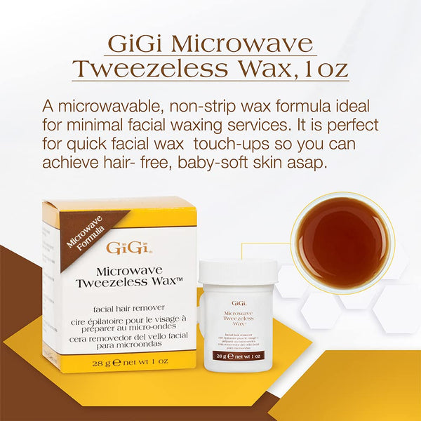 GiGi - Microwave Tweezeless Wax