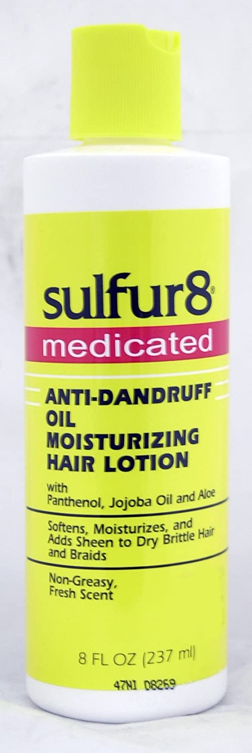 Sulfur 8 - Medicated Anti-Dandruff Oil Moisturizing Hair Lotion