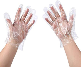 BRITTNY - Disposable Plastic Gloves 100 Pieces