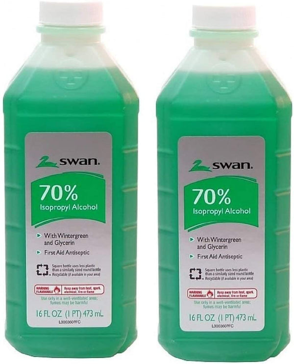 Swan - 70% Isopropyl Alcohol W/ Wintergreen and Glycerin