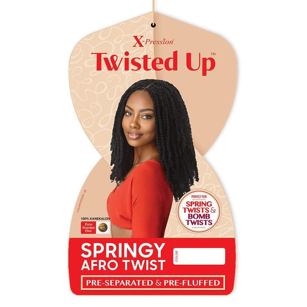 OUTRE - X-Pression 3X Twisted Up Springy Afro Twist 24