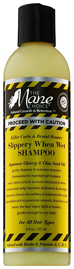 The Mane Choice - Killer Curls & Brutal Bounce Slippery When Wet Shampoo