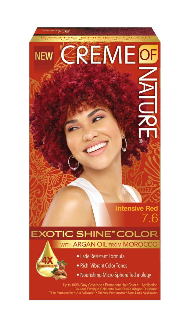 Creme Of Nature - Exotic Shine Color 7.6 Intensive Red