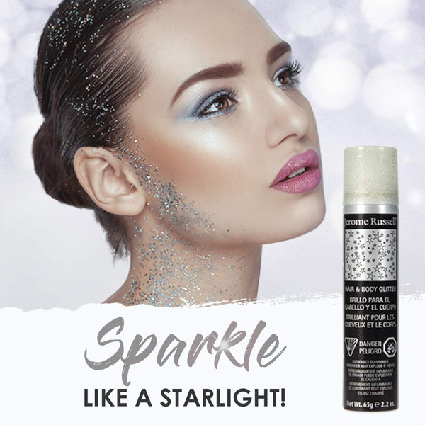 Jerome Russell - Hair & Body Glitter Color Spray