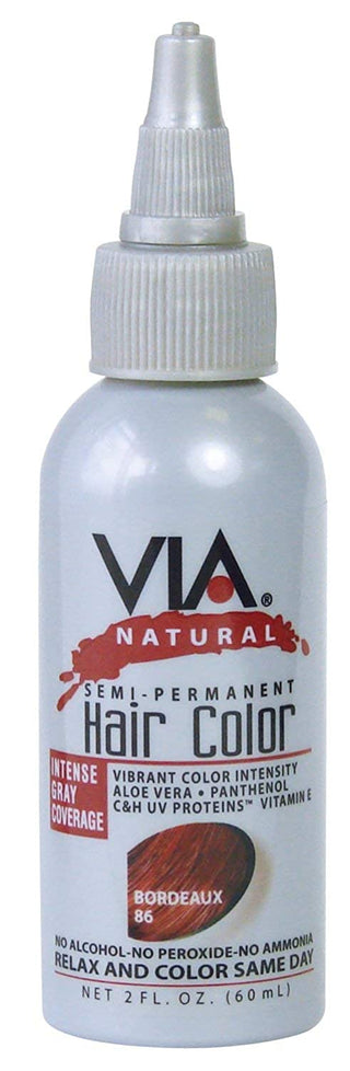 VIA - Natural Semi-Permanent Hair Color BORDEAUX 86