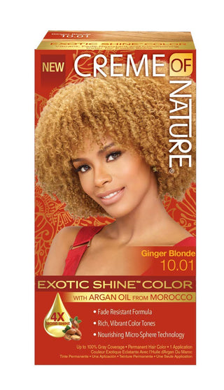Creme Of Nature - Exotic Shine Color 10.01 Ginger Blonde