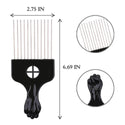 STELLA COLLECTION - Metal Pik Styling Comb