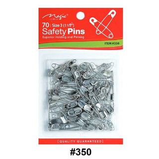 MAGIC COLLECTION - 70 Safety Pins Size 1 1/2