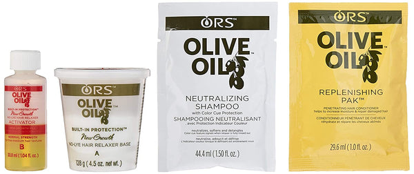 ORS - Olive Oil New Growth No-Lye Hair Relaxer Kit EXTRA STRENGTH