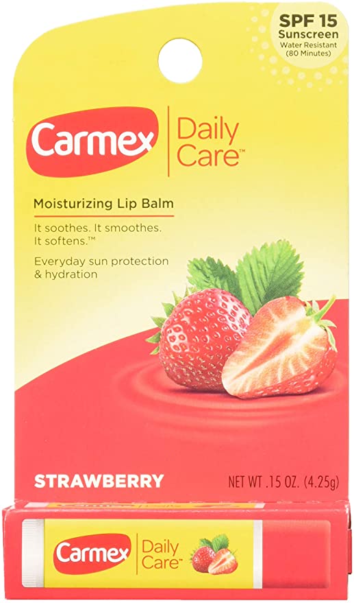 CARMEX - Stick Daily Care Moisturizing Lip Balm Strawberry