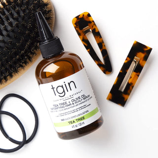 tgin - Tea Tree + Olive Oil Detoxifying Hair & Scalp Serum