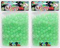 Beauty Town - Pony Collection Glow Beads GREEN #10486