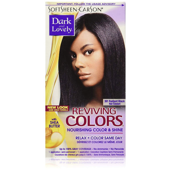 SoftSheen Carson - Dark & Lovely Reviving Colors #391 (Radiant Black)