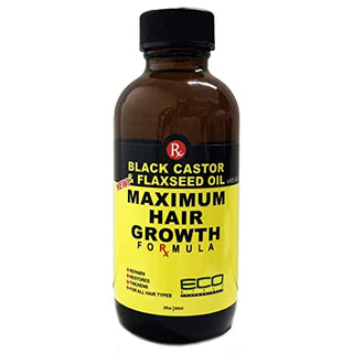 ECO STYLE - Black Castor and Flaxseed Oil Maximum Hair Growth
