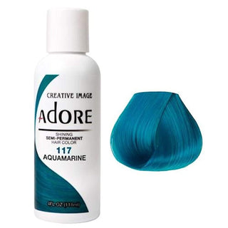 Buy 117-aquamarine Adore - Semi-Permanent Hair Dye