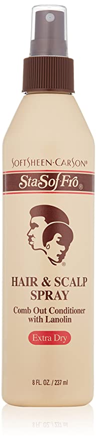Softsheen Carson - Sta-Sof-Fro Hair & Scalp Spray