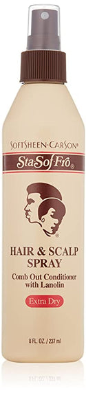 Softsheen Carson - Sta-Sof-Fro Hair & Scalp Spray