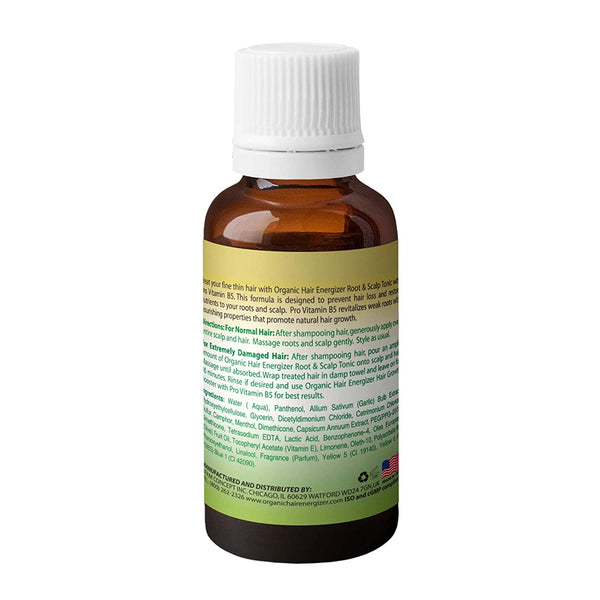 Organic Hair Energizer - Root & Scalp Tonic