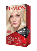 REVLON - COLORSILK Beautiful Color Permanent Hair Dye Kit 05 ULTRA LIGHT ASH BLONDE