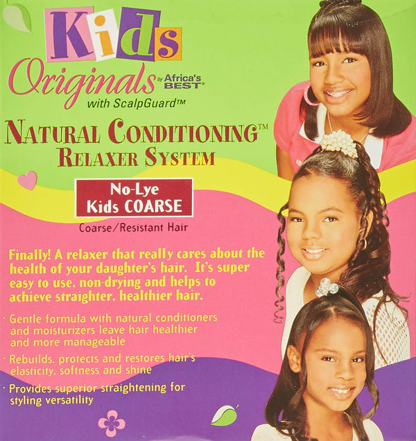 Africa's Best - Kids Originals Natural Conditioning No-Lye Relaxer System COARSE