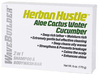 WaveBuilder - Herban Hustle 2-In-1 Shampoo & BodyWash Bar