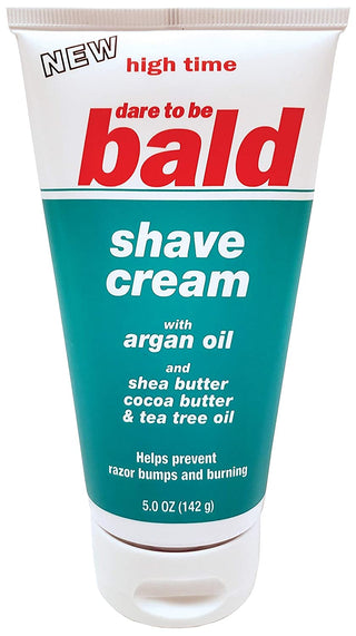 High Time - Dare To Be Bald Shave Cream With Argan Oil