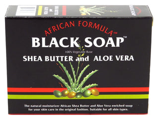 African Formula - Black Soap Shea Butter and Aloe Vera