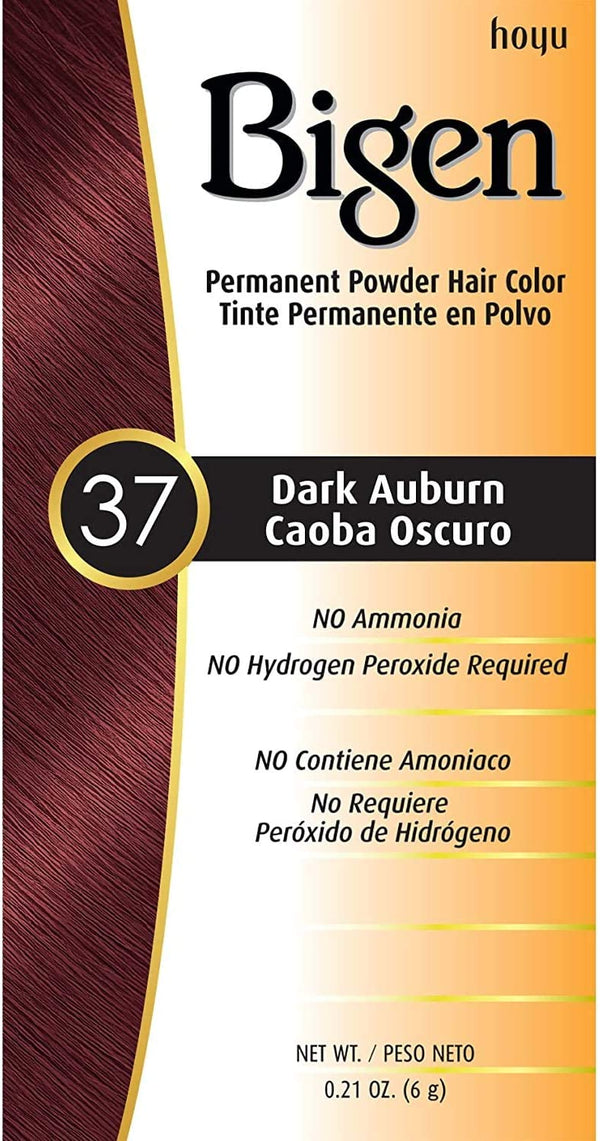 Bigen - Permanent Powder Hair Color 37 Dark Auburn