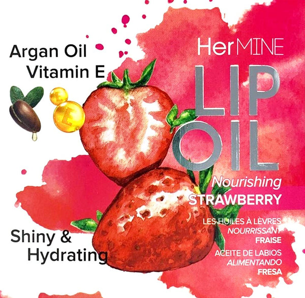HERMINE - Lip Oil Strawberry Oil