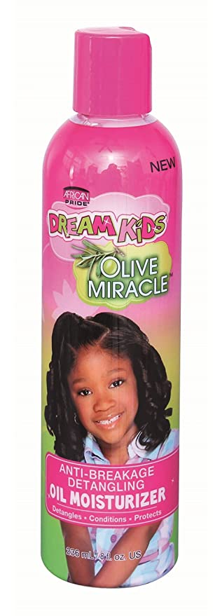 African Pride - Dream Kids Olive Miracle Anti-Breakage Detangler Oil Moisturizer