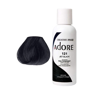 Buy 121-jet-black Adore - Semi-Permanent Hair Dye