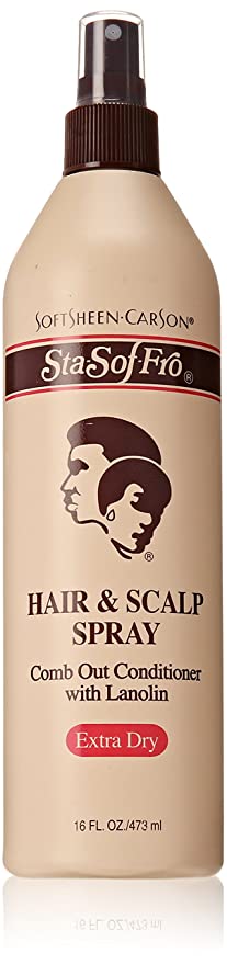 Softsheen Carson - Sta-Sof-Fro Hair & Scalp Spray