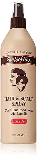 Softsheen Carson - Sta-Sof-Fro Hair & Scalp Spray
