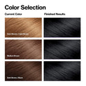 REVLON - COLORSILK Beautiful Color Permanent Hair Dye Kit 10 BLACK
