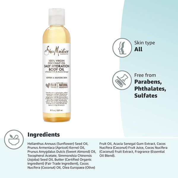 Shea Moisture - Virgin Coconut Oil Daily Hydration Body Oil