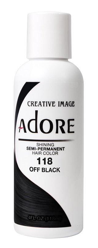 Buy 118-off-black Adore - Semi-Permanent Hair Dye