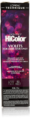 LOREAL - Excellence HiColor HiLights Red Highlights Red Violet H20