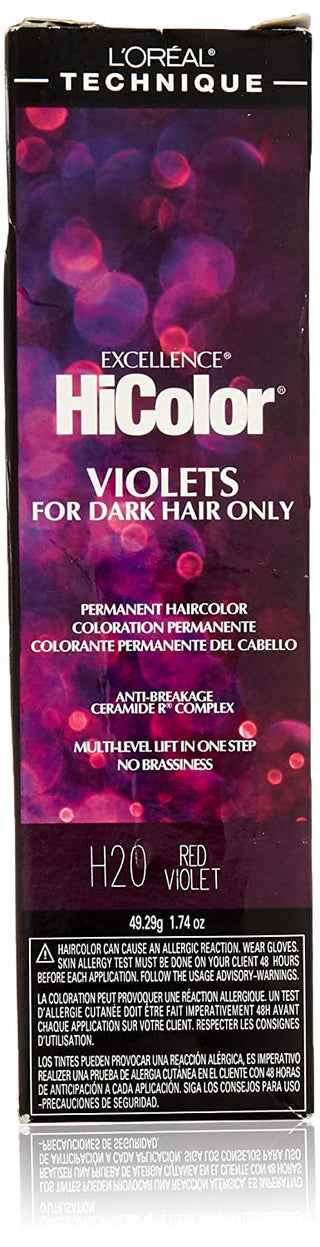 LOREAL - Excellence HiColor HiLights Red Highlights Red Violet H20