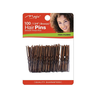 MAGIC COLLECTION - 100 Hair Pins Ball Tip 1 3/4