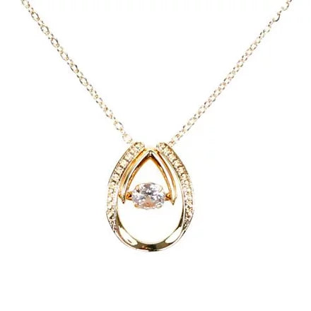 GNS - Dancing Necklace Gold (CZN201G)