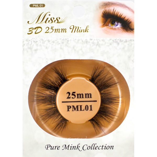 MISS - PURE MINK COLLECTION 3D 25MM MINK (PML01)