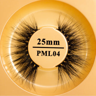 MISS - 3D 25MM PURE MINK LASHES (PML04)