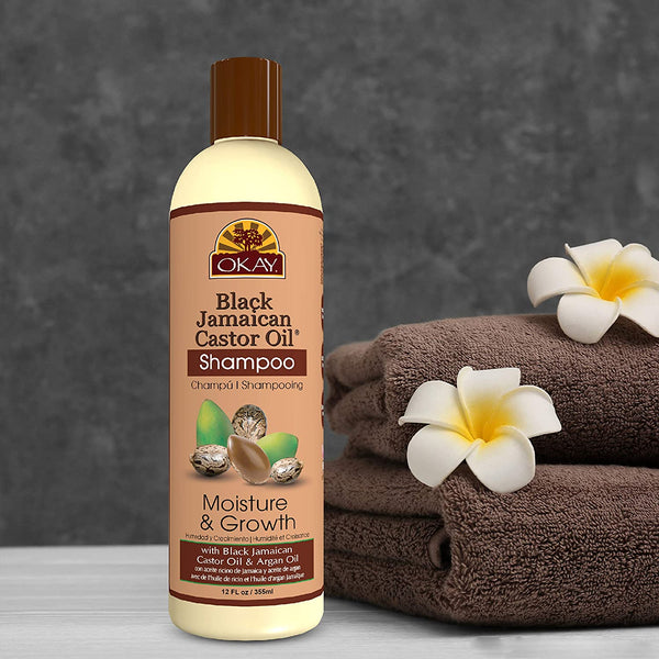 OKAY - Black Jamaican Castor Oil Shampoo