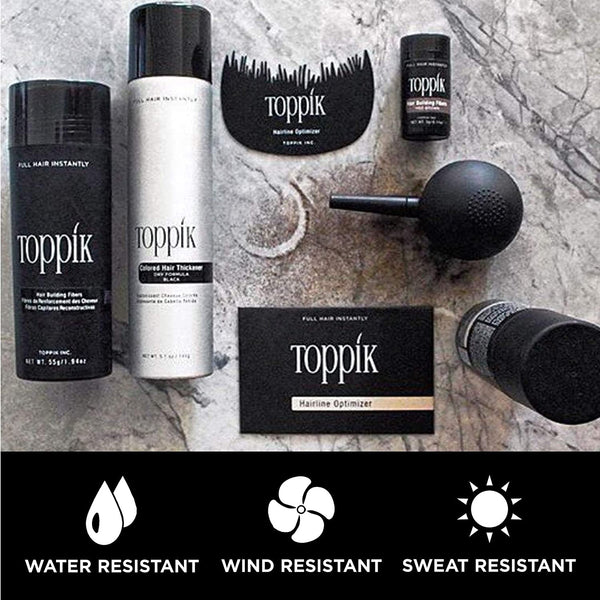 TOPPIK - Hair Building Fibers Black