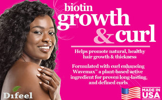 Difeel - Growth & Curl Biotin Infused Shampoo