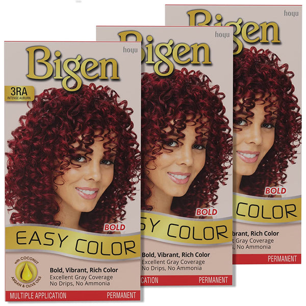 Bigen - Easy Color Bold Hair Dye 3RA INTENSE AUBURN